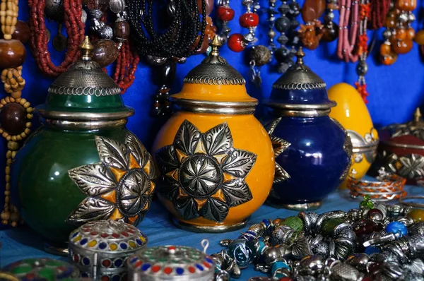 Сувениры в Медине Фес, Марокко — стоковое фото