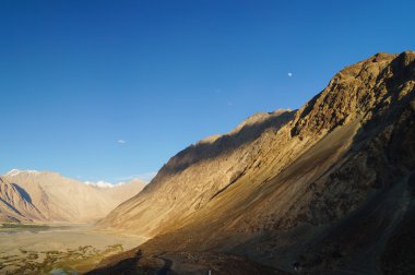 Ladakh, Hindistan Nubra Vadisi'nin güzel manzara