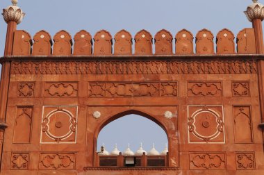 Wall Art of Badshahi Mosque in  Lahore,Pakistan  clipart