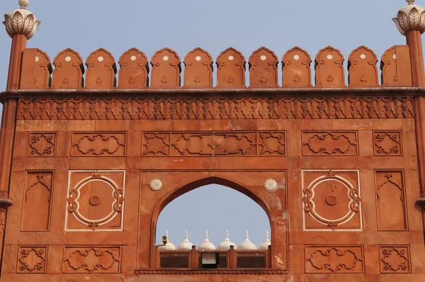 Wandkunst der Badshahi-Moschee in Lahore, Pakistan — Stockfoto