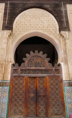 Fez, Fas eski Medine Bou Inania medrese