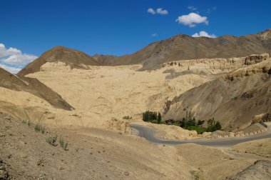 Road, Moonland Lamayuru, Leh, Ladakh, Hindistan