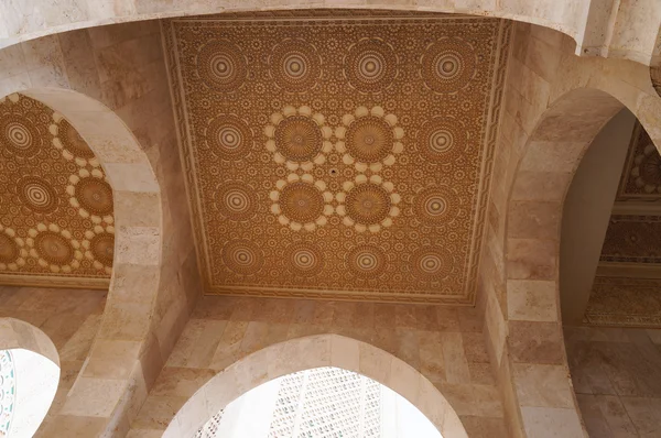 Détail de la mosquée Hassan II à Casablanca — Photo