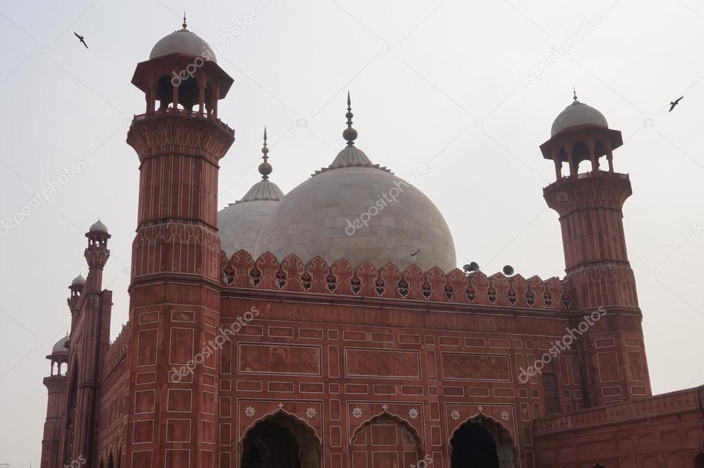 Badshahi Mosque or Red Mosque in Lahore,Pakistan. 