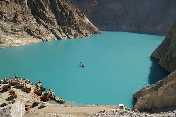 Attabad Lake in Northern Pakistan — Stock Photo, Image