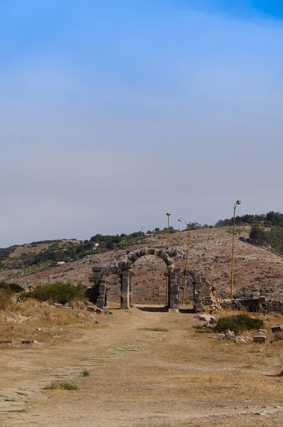 Tanger Gate ved Volubilis i Marokko, Afrika – stockfoto