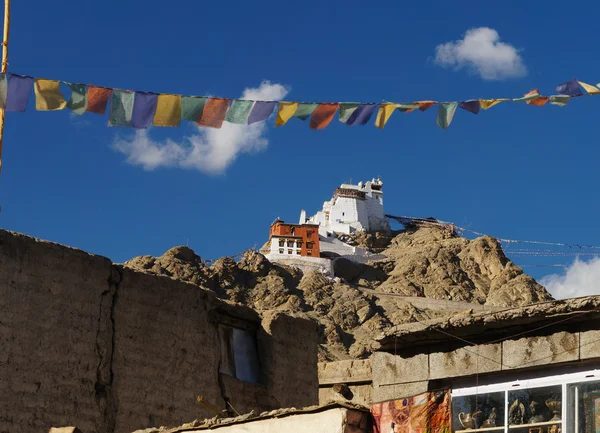 Leh palast in leh, ladakh, indien — Stockfoto