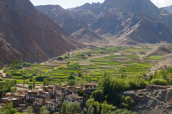 Leh Ladakh, Hindistan yolu üzerinde güzel manzara