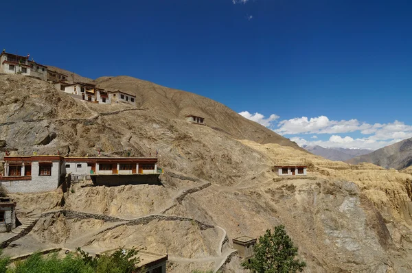 Krásné Lamayuru klášter, v Ladaku, Indie. — Stock fotografie