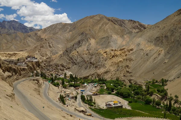 Lamayuru buddhist monastery in Ladakh ,  India. — Stock Photo, Image