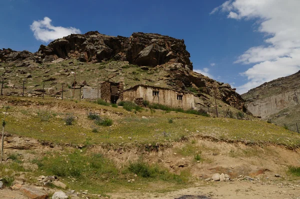 Casa tradicional em Zanskar, Índia — Fotografia de Stock