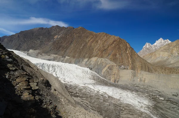 Pasu Glacier in autumn,Northern Pakistan. — Stock Photo, Image