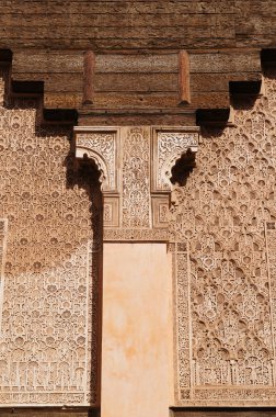 Ali Ben Youssef Madrasa, Fas, mimari detaylar