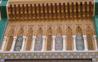 Güzel detay Fez Kraliyet Sarayı