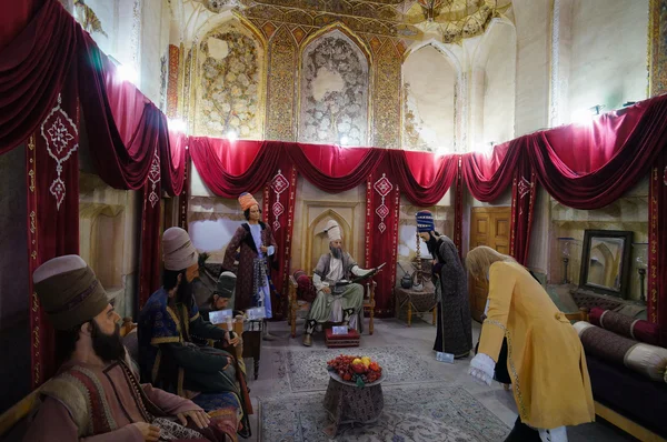 Court of Karim Khan representation at citadel in Shiraz,Iran. — Stock Photo, Image