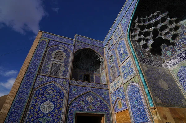 Mezquita Sheikh Lotfallah en Imam Square, Isfahán, Irán . — Foto de Stock