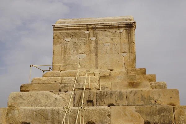 Graf van Cyrus de grote, Pasargad, Iran. — Stockfoto