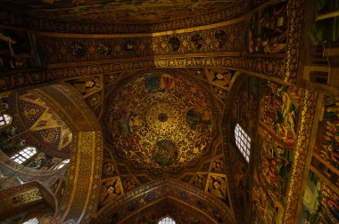 Isfahan, İran'ın eski Ermeni Vank Katedrali. 