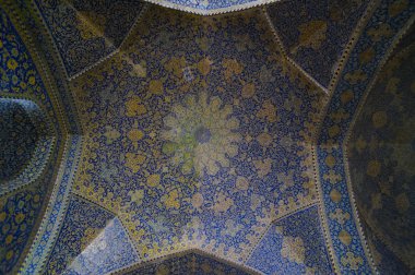 İmam Camii Nakş-e Cihan Meydanı Isfahan, İran'ın.