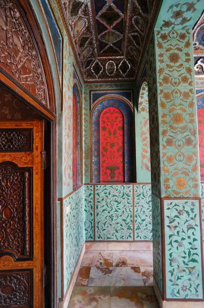 Traditional Persian design of Golestan Palace, Tehran, Iran. — Stock Photo, Image