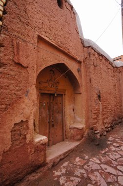 Abyaneh, İran'ın eski binalar.
