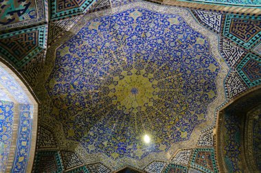 Imam Camii Isfahan, İran'ın güzel tavan
