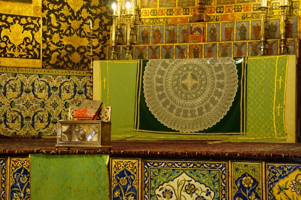 Hermoso detalle en la catedral de Vank, Isfahán, Irán . — Foto de Stock