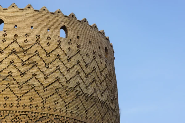 Detalj av historisk byggnad, citadellet av Karim Khan i Shiraz, — Stockfoto