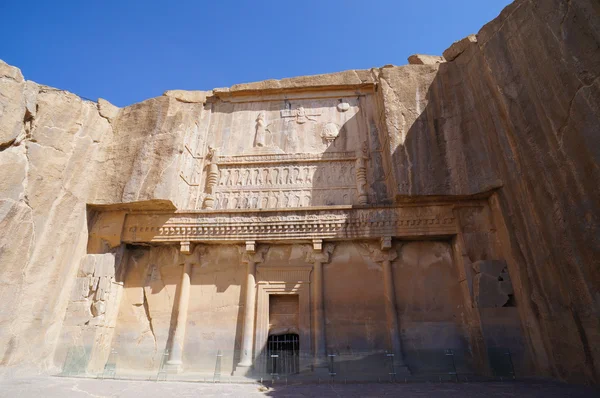 Faravahar Royal tombs facade, Persepolis,Iran. — стокове фото