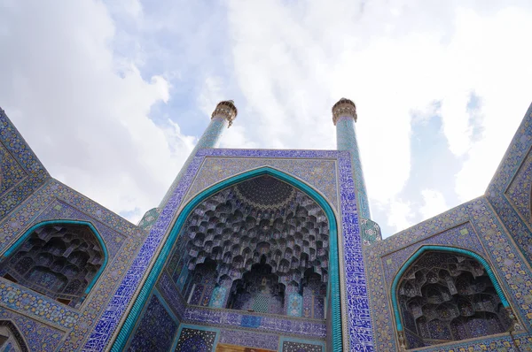 Mezquita Imam en la Plaza Naqsh-e Jahan, Isfahán, Irán . — Foto de Stock