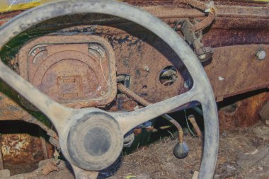 eski araba Pano hız göstergesi