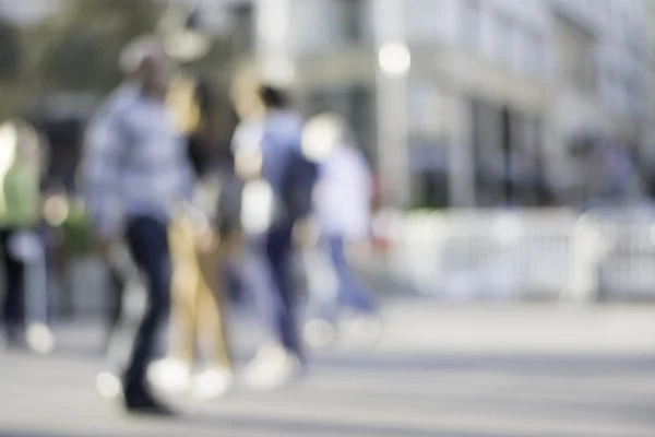 Sfocatura persone astratte sfondo — Foto Stock