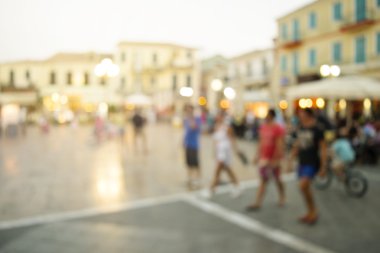 soyut bulanık şehir arka plan