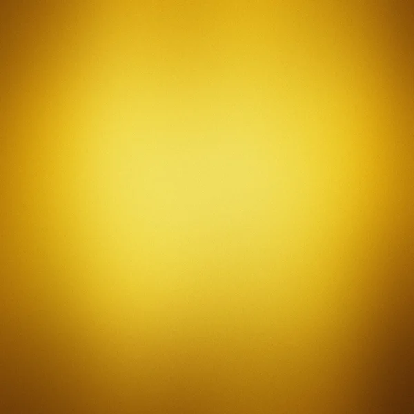 Abstrakt guld gul bakgrundsfärg, ljus hörnet spotlight Stockbild