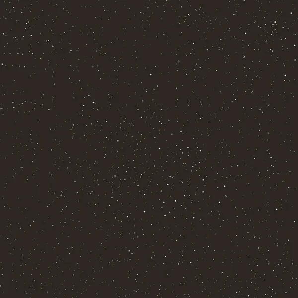 夜空のシームレスなパターン 星の宇宙ベクトル背景 要旨白ドットで黒のテクスチャ — ストックベクタ
