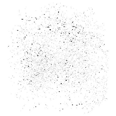 Grunge tahıl dokusu. Posterler, desenler, Tahıl Efekti, Retro Biçimi için Vektör Sprey Noktaları Arkaplanı