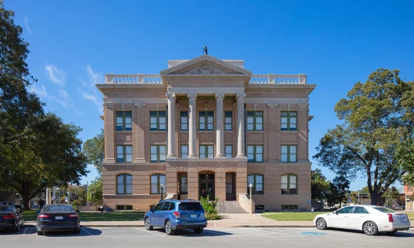 Williamson County Court Thouse City Georgetown Texas Usa — стоковое фото