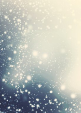 Mavi bokeh arkaplanı