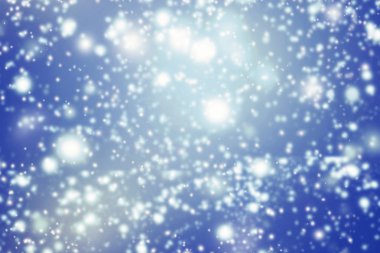 Mavi bokeh arkaplanı