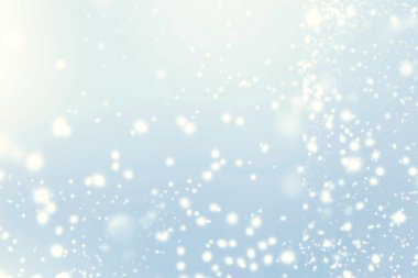 Mavi bokeh arkaplanı