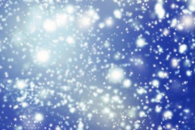 Mavi bokeh arkaplanı