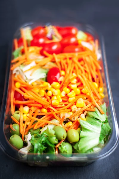 Healthy Salad on table — Stock Photo, Image