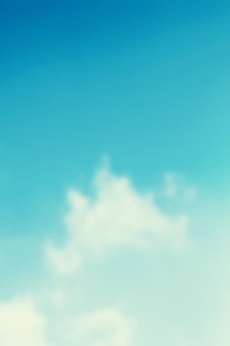 bulutlu mavi gökyüzü 