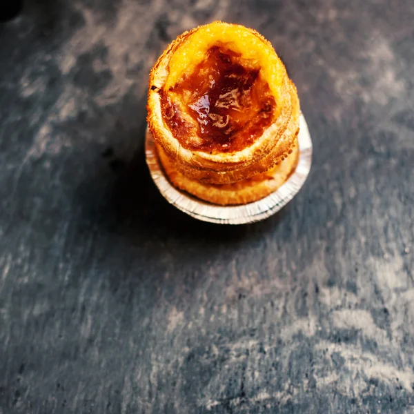 Pastéis de nata — Fotografia de Stock