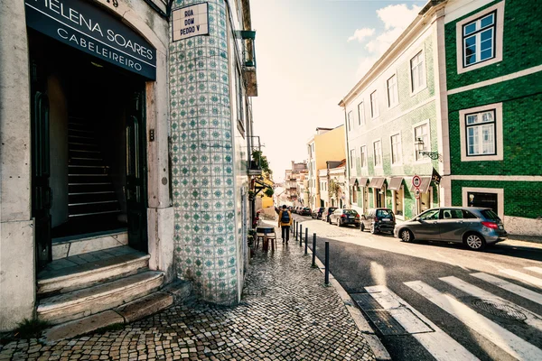 Hermosa calle Lisboa — Foto de Stock