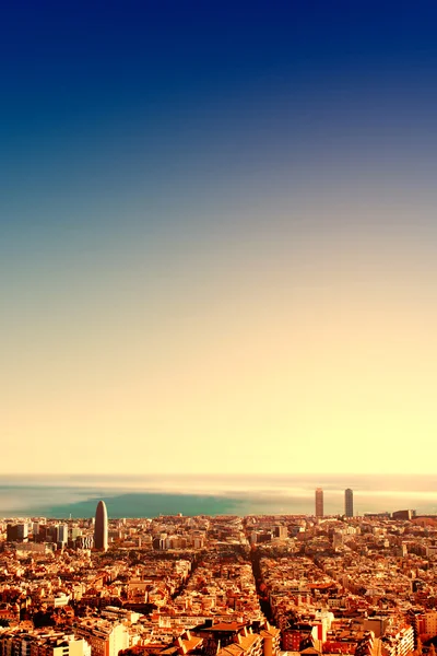바르셀로나의 아름 다운 도시 풍경 — 스톡 사진