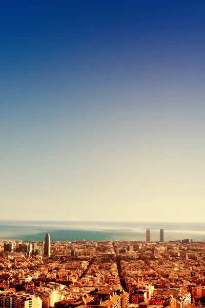 바르셀로나의 아름 다운 도시 풍경 — 스톡 사진