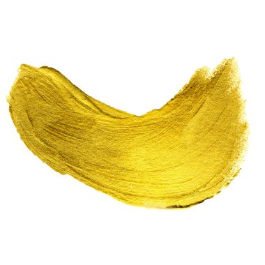 Altın suluboya dokulu boya lekesi