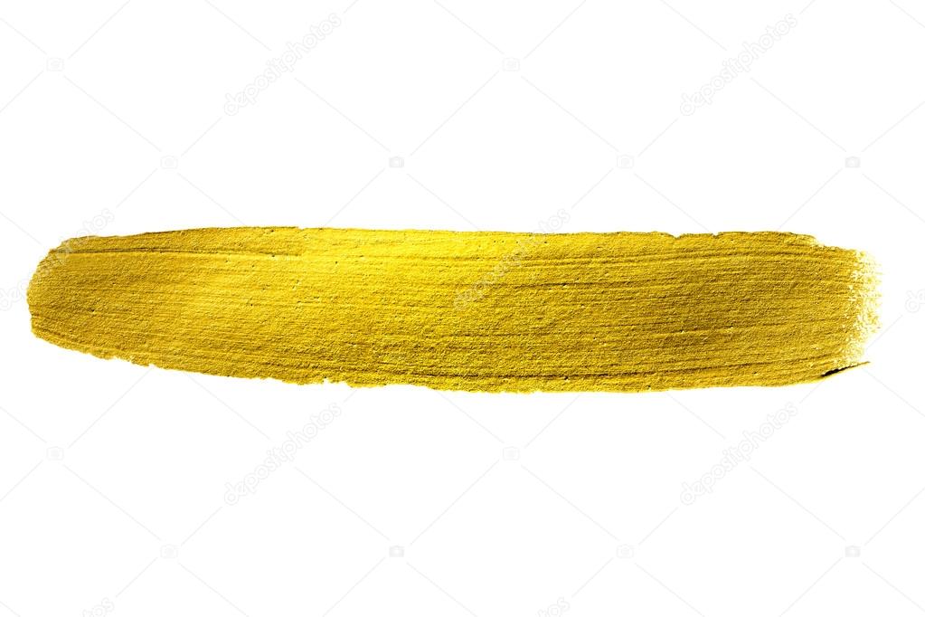 Gold texture paint stain Gold Texture Paint Stain — Stock Photo