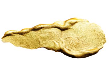 Altın soyut el altın leke arka plan boyalı. Suluboya M